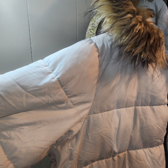 Lane Bryant Faux Fur Lined Hood Warm Winter Puffer Coat - Picture 2 of 14